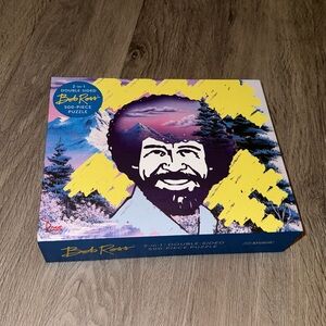 Bob Ross 2 in 1 puzzle